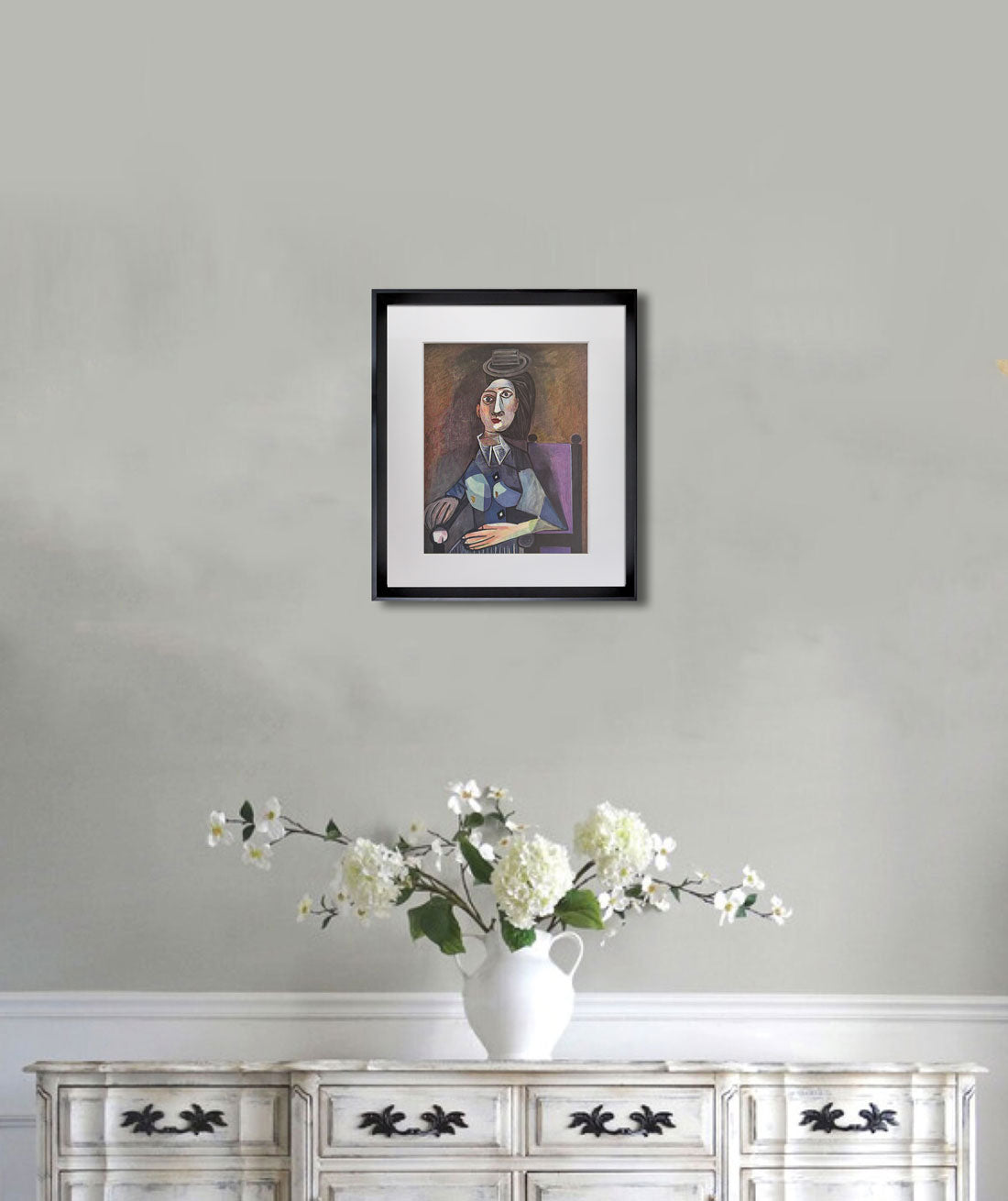 Pablo Picasso Ltd Ed. Lithograph "Portrait" w/Custom FRAMING