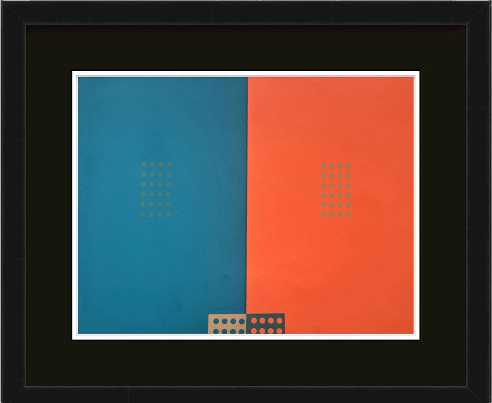 Josef ALBERS Original SILKSCREEN 1963 6-Piece Custom Framed Set