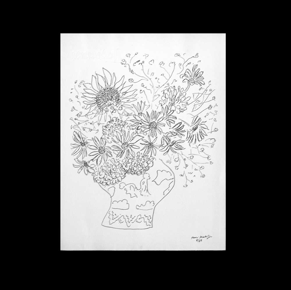 Henri Matisse Limited Edition Lithograph "Bouquet of Flowers"