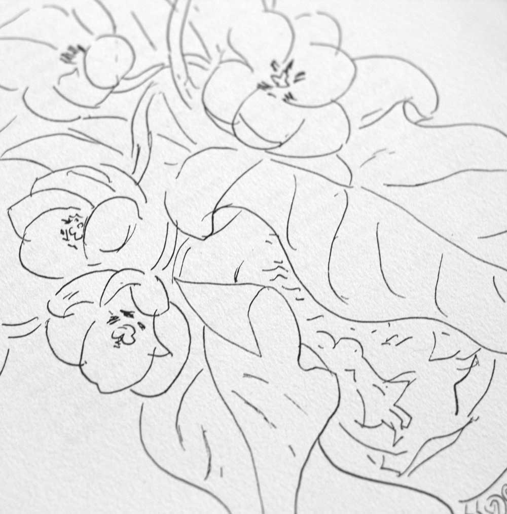 Henri Matisse Limited Edition Lithograph "Tulips"