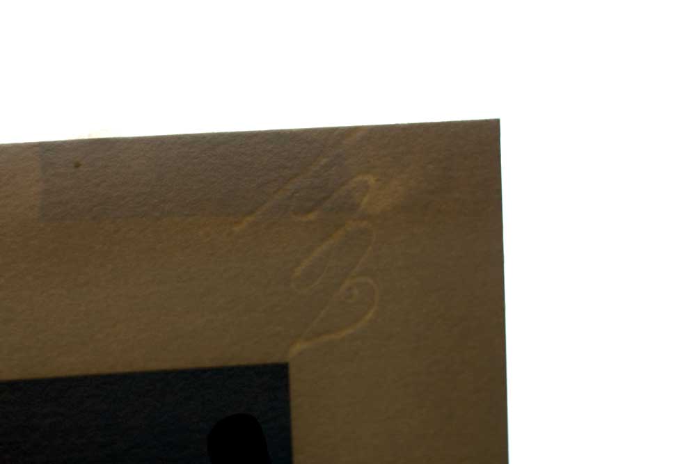 Jean ARP woodcut ENGRAVING “Multiple Woman VII" Limited Ed. on RIVES w/Frame