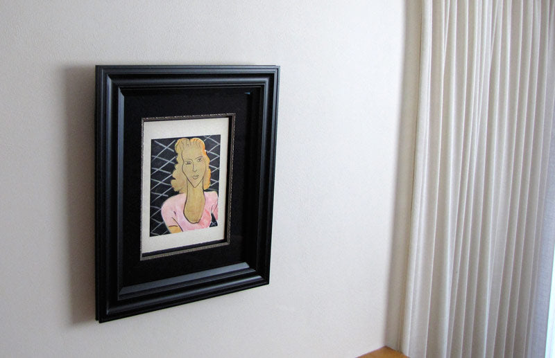 Henri MATISSE Limited Edition SIGNED “La Dame Au Corsage Rose" Lithograph