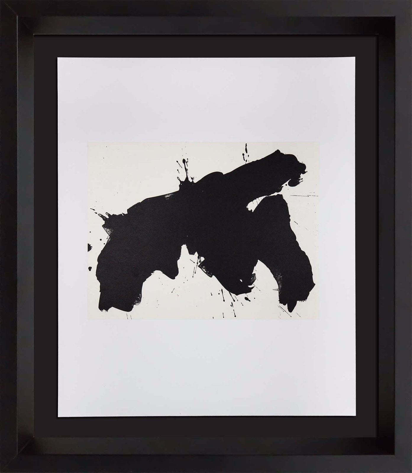 Robert MOTHERWELL Lithograph ORIGINAL Ltd ed w/ Cat. Ref. b387.19 w/Frame