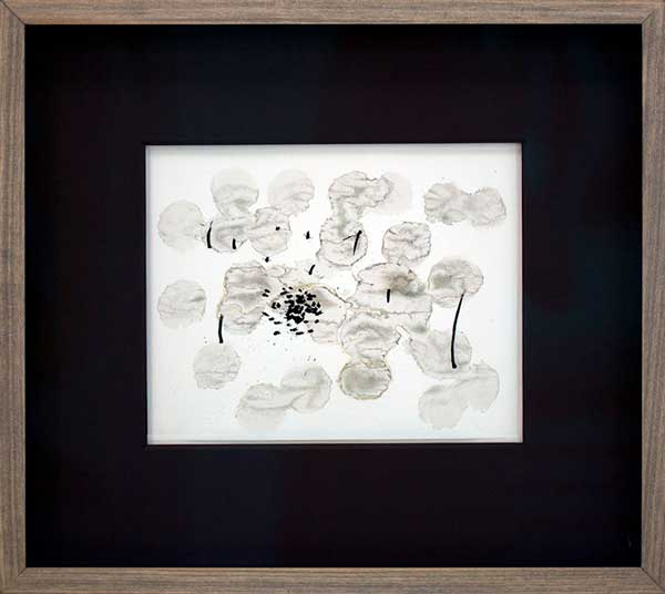 Joan MIRO Limited EDITION Lithograph Onion Skin Paper 1963 w/Frame