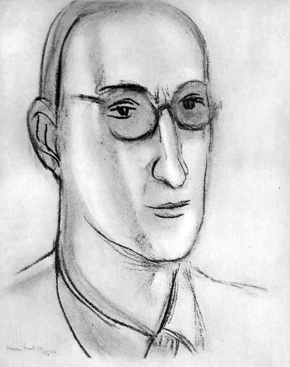 Henri MATISSE Original SIGNED LITHOGRAPH "Portrait of Andre Rouveyre" Lt. Ed.