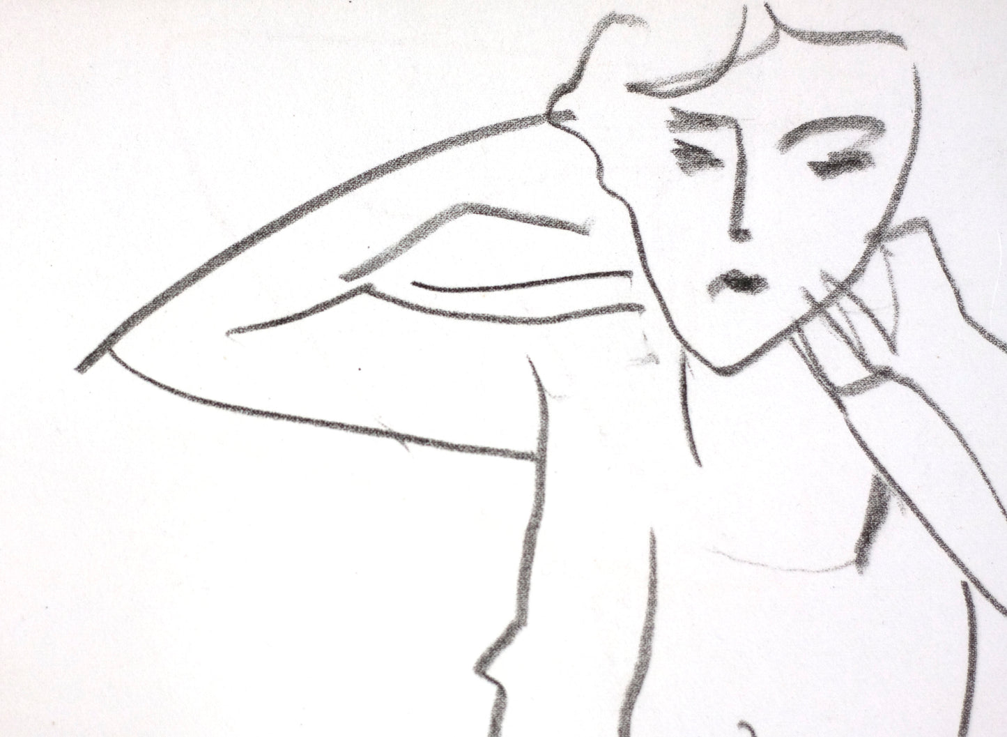 Henri Matisse Original Lithograph "Claude" 1952