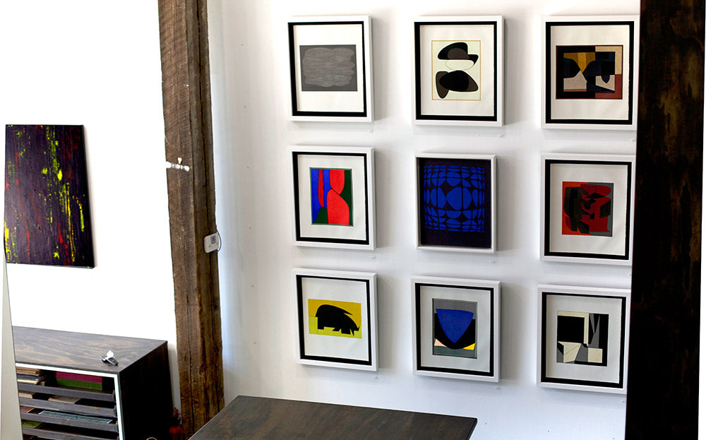 Victor Vasarely HAND Signed Original Lithograph Limited Edition