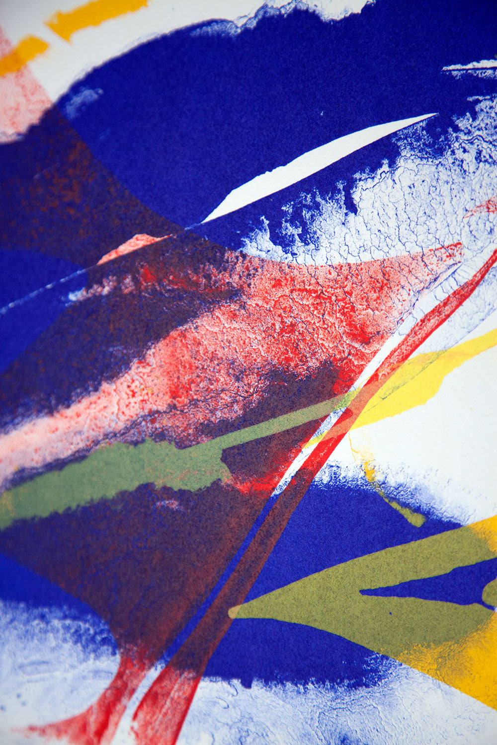 Paul JENKINS Lithograph Original - Hand SIGNED 1965 Vélin d’Rives +FRAMING