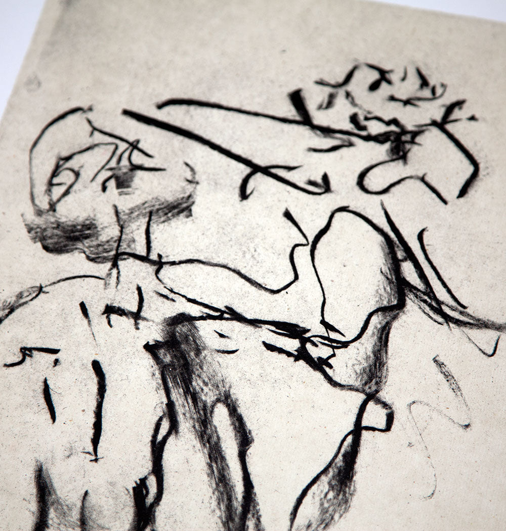 Willem DE KOONING Lithograph ORIGINAL Ltd.EDITION no. 169 w/Custom Frame