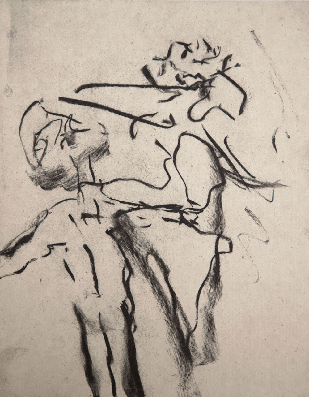 Willem DE KOONING Lithograph ORIGINAL Ltd.EDITION no. 169 w/Custom Frame