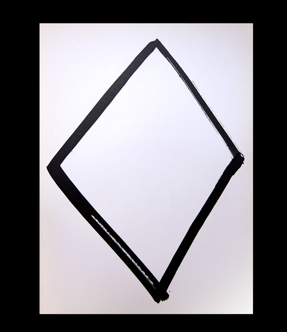 Ellsworth KELLY Lithograph ORIGINAL Diamond Form 1964 LIMITED Ed. w/Custom Frame