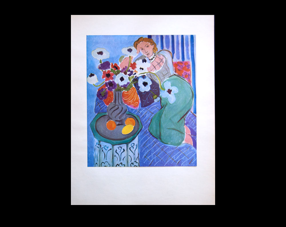 Henri Matisse Lithograph "Blue Odalisque" Limited Edition