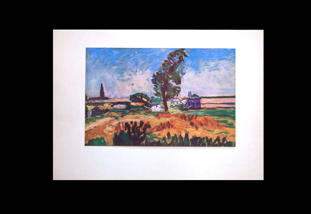 Henri Matisse Lithograph "Toulouse Landscape "