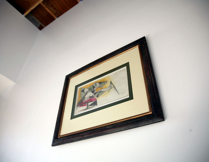 Pablo PICASSO Lithograph Preparatory GUERNICA Ltd Ed w/Custom FRAME
