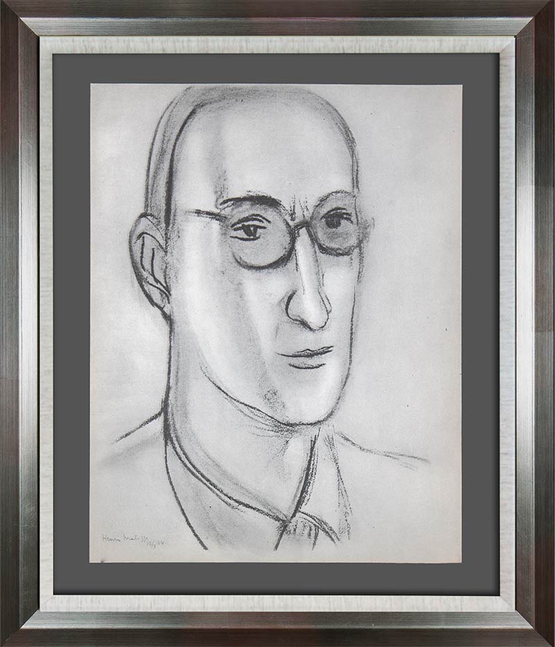 Henri MATISSE Original SIGNED LITHOGRAPH "Portrait of Andre Rouveyre" Lt. Ed.