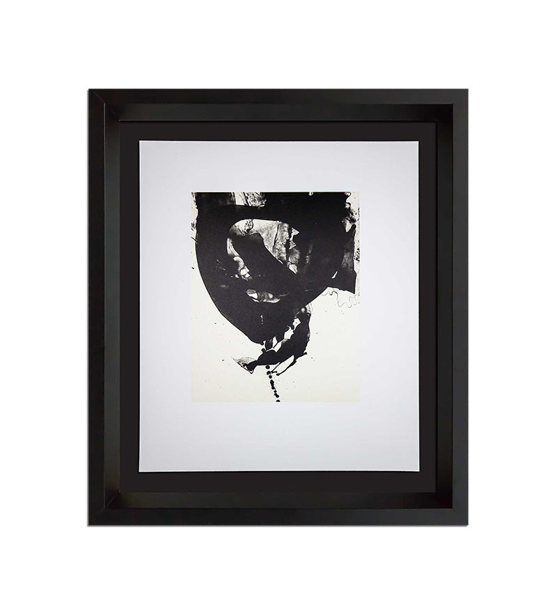 Robert MOTHERWELL Lithograph ORIGINAL Ltd ed w/Cat. Ref. b387.9 w/Frame
