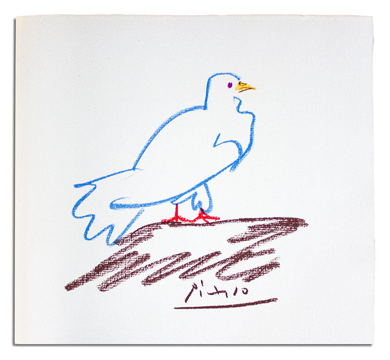 Pablo Picasso Limited Edition Lithograph "El Palomito Viudo"
