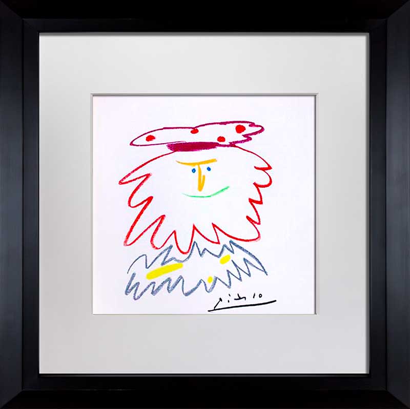 Pablo PICASSO Lithograph "..Reyes Del Sur #3" Ltd. Ed. SIGNED Cat. ref. c116