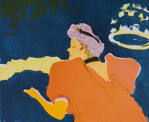 Henri de Toulouse-Lautrec Limited Edition Lithograph Aux Ambassadeurs