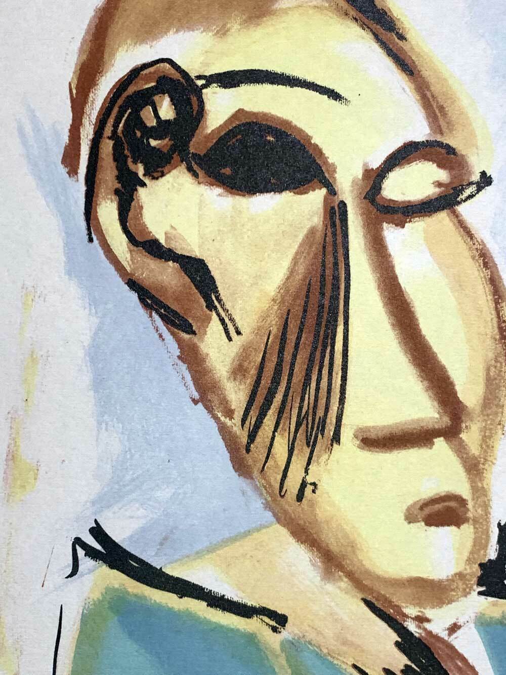 Pablo Picasso Limited Edition Lithograph - Study for Demoiselles d'Avignon | Signed