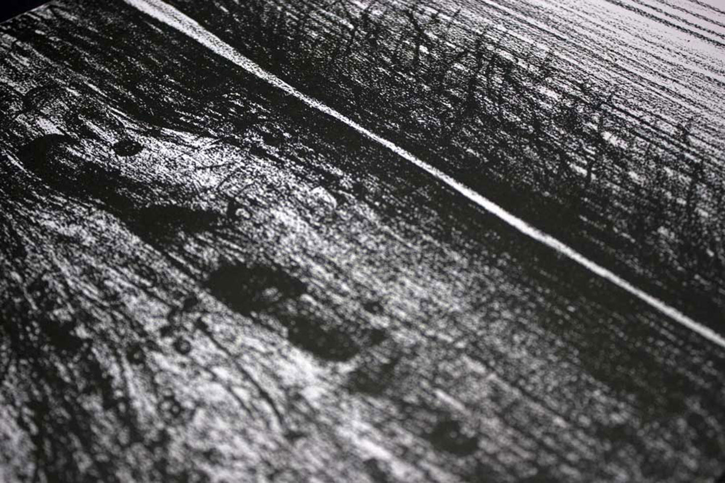 Henry MOORE Lithograph ORIGINAL Windswept Landscape LTD. Edition