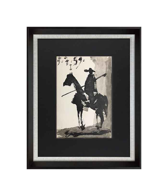 Pablo PICASSO Lithograph LIMITED Edition - TORO - Cat. Ref. C112 w/FRAME