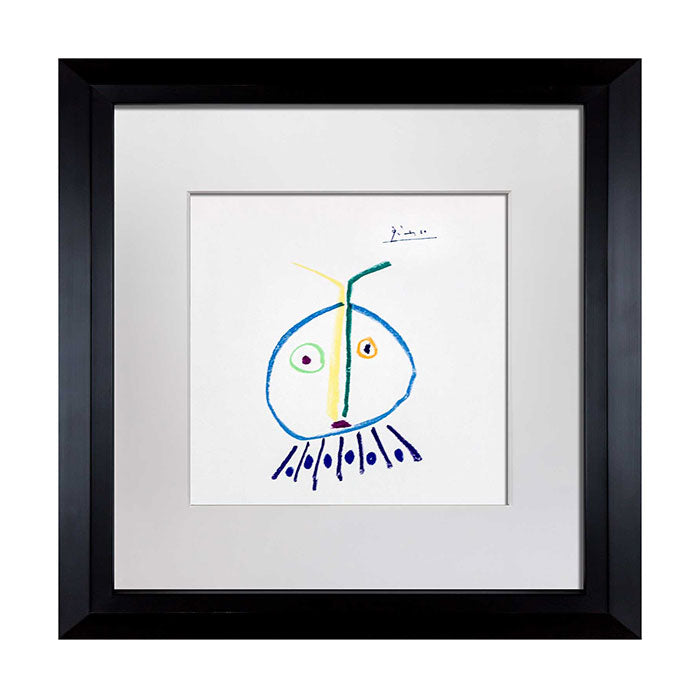 Pablo PICASSO Lithograph "La Ninera" Ltd. Edition SIGNED Cat. ref. c116 w/Frame