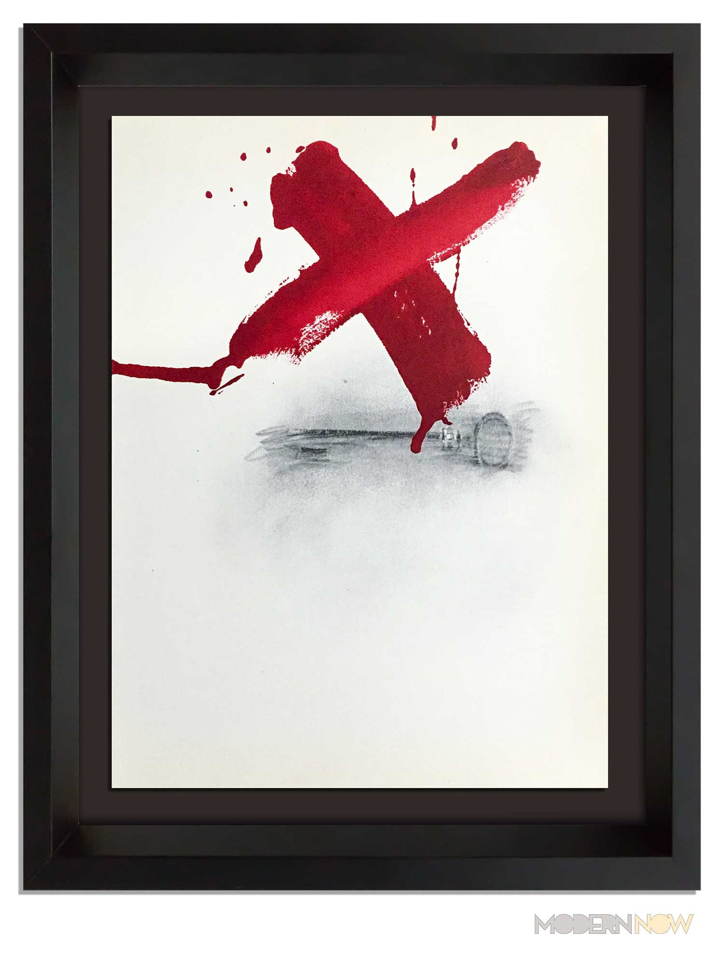 Antoni TAPIES Lithograph ORIGINAL LIMITED Ed. Color Lithograph 1973