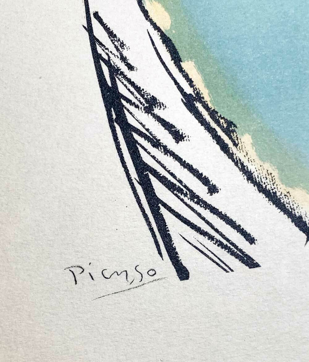 Pablo Picasso Limited Edition Lithograph - Study for Demoiselles d'Avignon | Signed