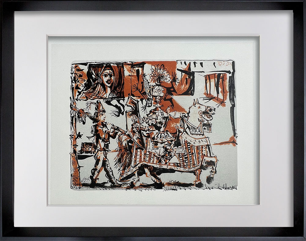Picasso Le Depart et cheval/ The Departure (w/horse)