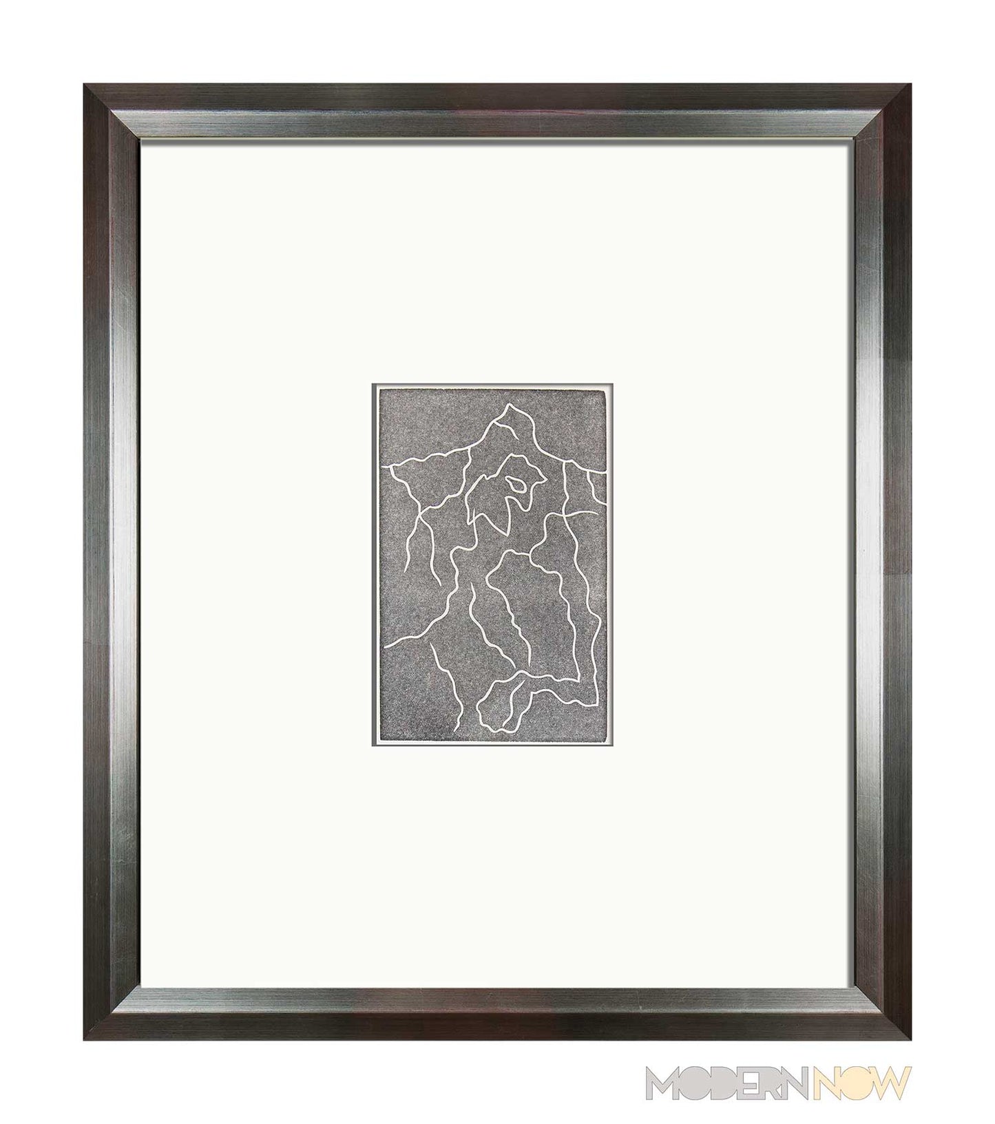 Jean ARP woodcut ENGRAVING “Multiple Woman II" Limited Ed. on RIVES w/Frame