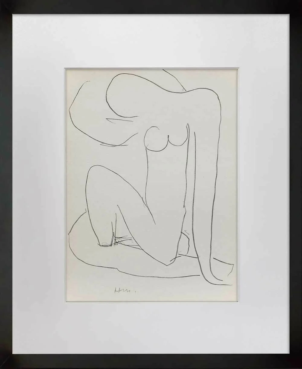 6 Henri MATISSE Lithographs Limited Edition - SIGN - (set of 6) Woman Study 1955
