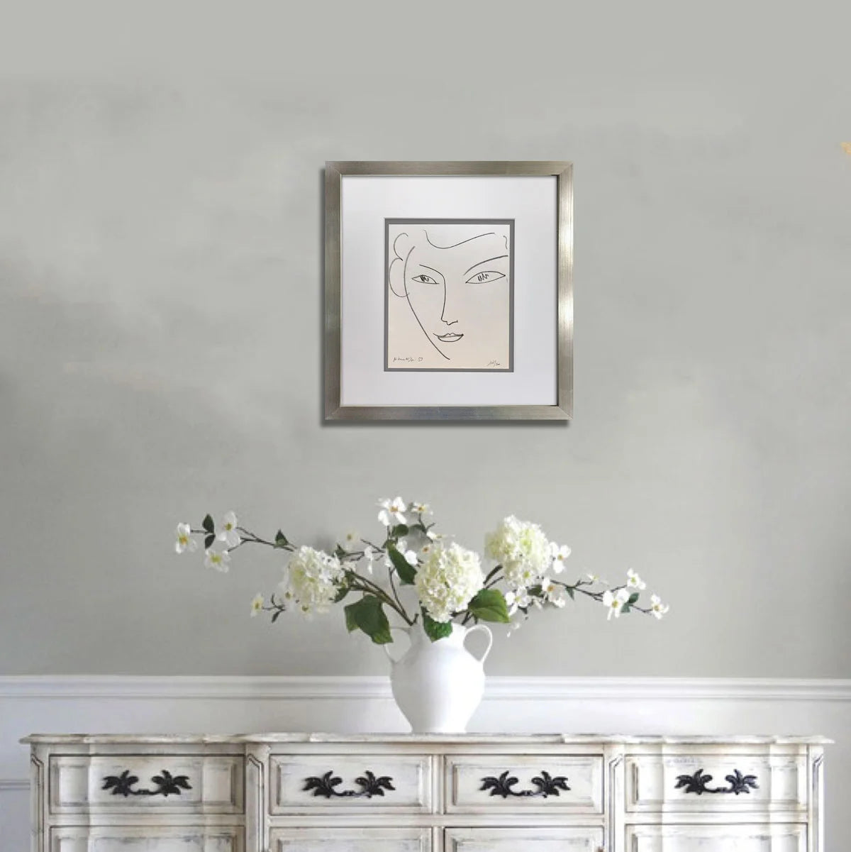 Henri MATISSE Original LITHOGRAPH Portrait | Limited Ed | SIGN