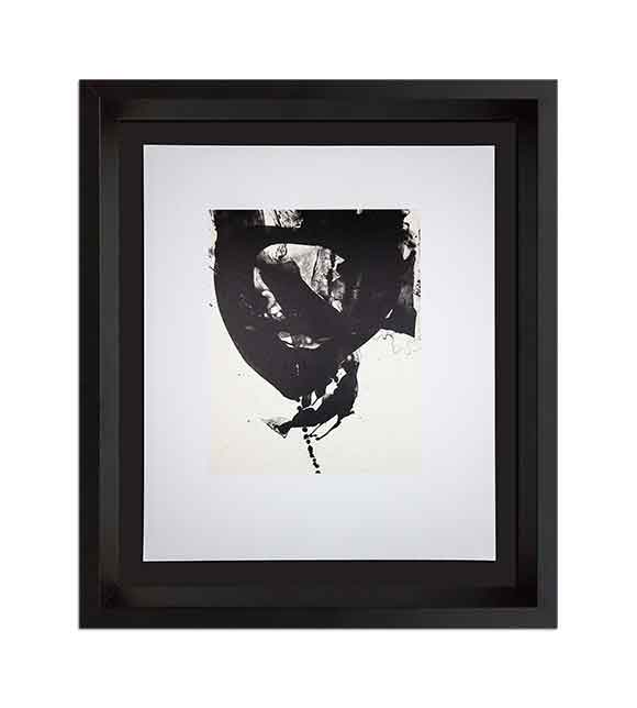 Robert MOTHERWELL Lithograph ORIGINAL Ltd ed w/Cat. Ref. b387.9 w/Frame