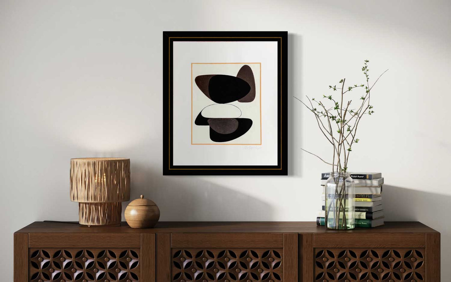 Victor Vasarely HAND Signed Original Lithograph Limited Edition