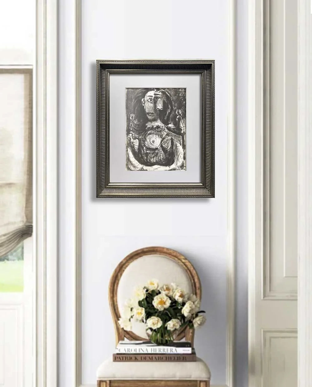 Pablo Picasso Lithograph Royan “31.5.40” Justification Limited Edition +Custom FRAMING