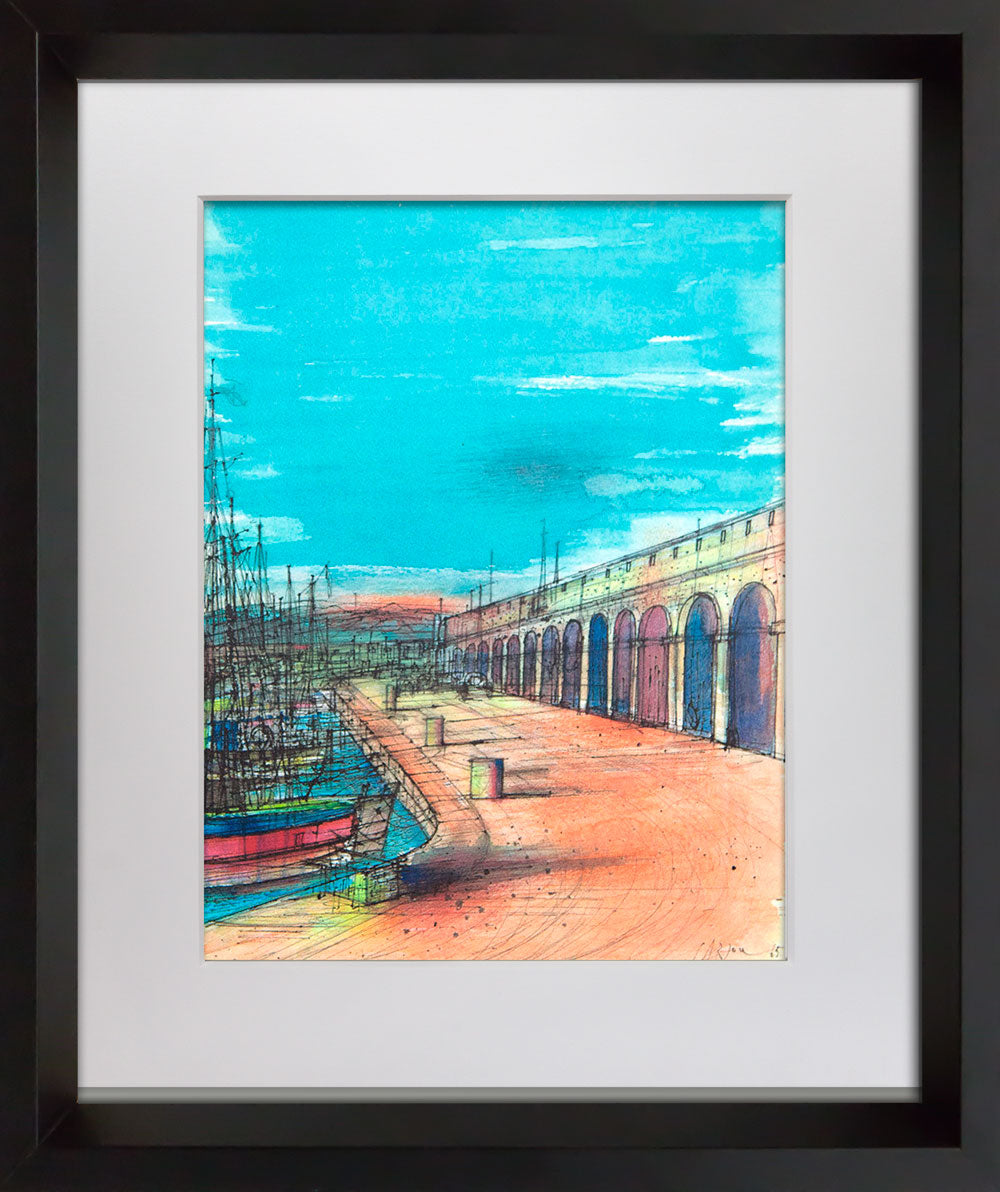 Jean Carzou Limited Edition Lithograph "Antibes"