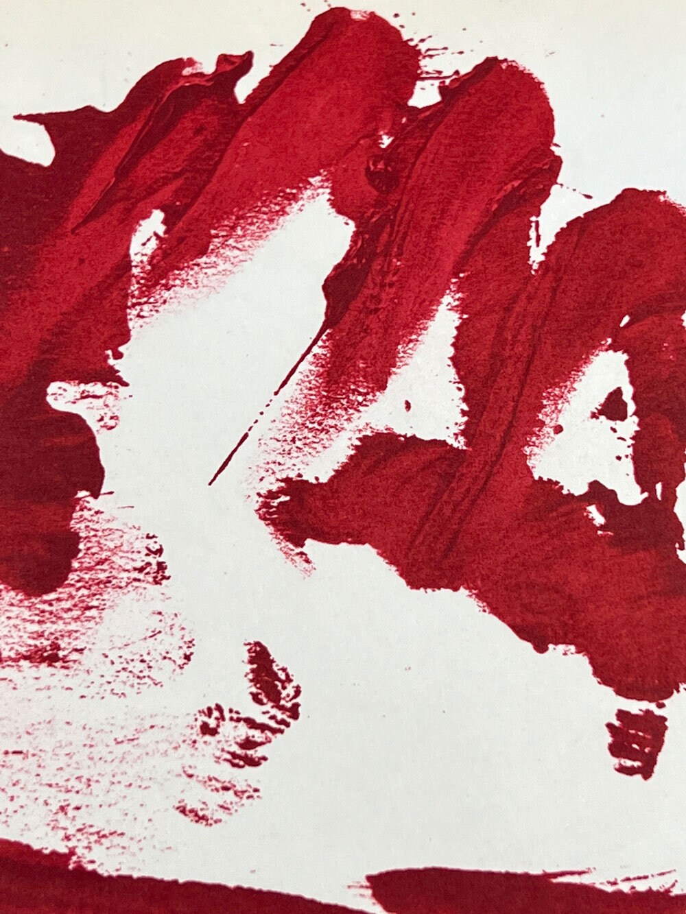 Antoni TAPIES Lithograph ORIGINAL 1973, LIMITED Edition no.99