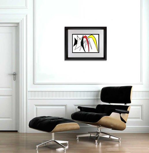 Alexander Calder Original Lithograph, 1963