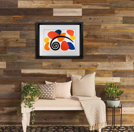 Alexander Calder Original Color Lithograph LIMITED Ed. | 1968 | Frame Included