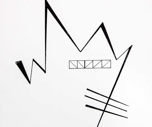 Wassily KANDINSKY Lithograph Limited Edition w/Custom Archival Frame