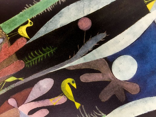Paul Klee Lithograph "Landscape with Yellow Birds" Ltd. ED