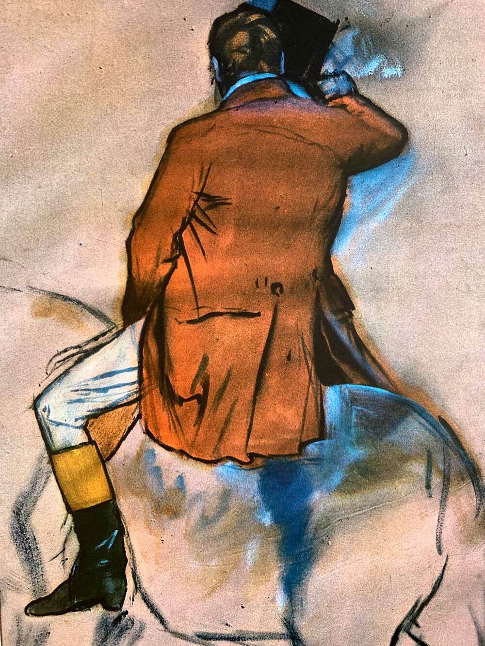 Edgar Degas Limited Edition Lithograph Ltd. Ed. no.295 w/Custom Archival Frame