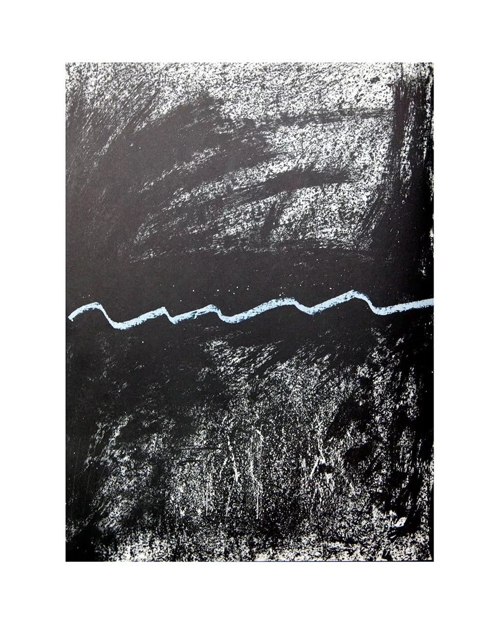 Antoni TAPIES Original LIMITED Ed. Lithograph 1968 +Custom Gallery FRAME