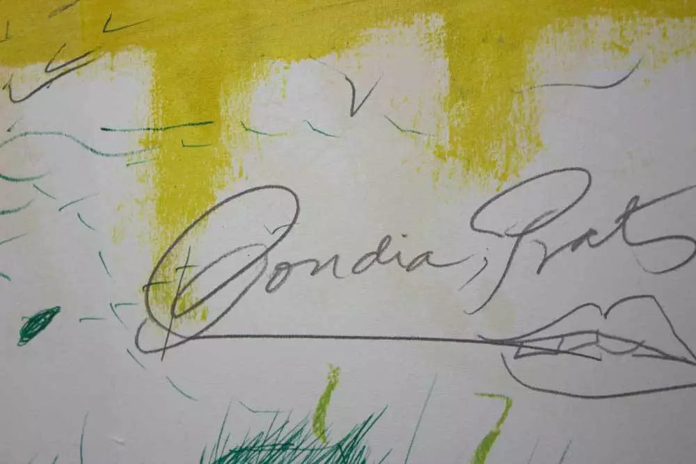 Antoni TAPIES Original Lithograph SIGNED Triptych on Guarro Ltd Ed. 71/100