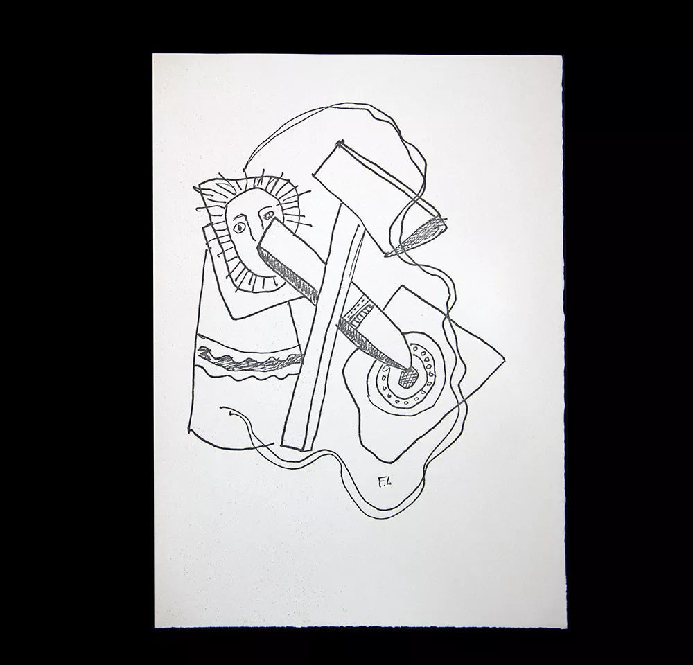 Fernand LEGER SIGNED Ltd Ed. 130 RIVES Paper “Magic Circles IV”