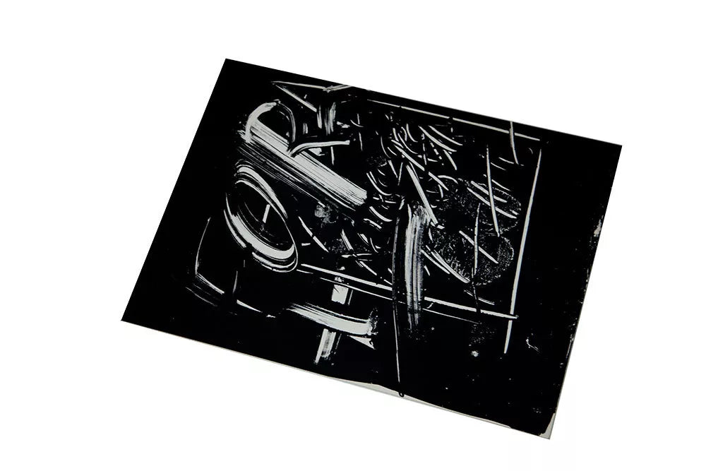 Antoni TAPIES Original LIMITED Ed Lithograph 1974 +Archival Custom FRAME