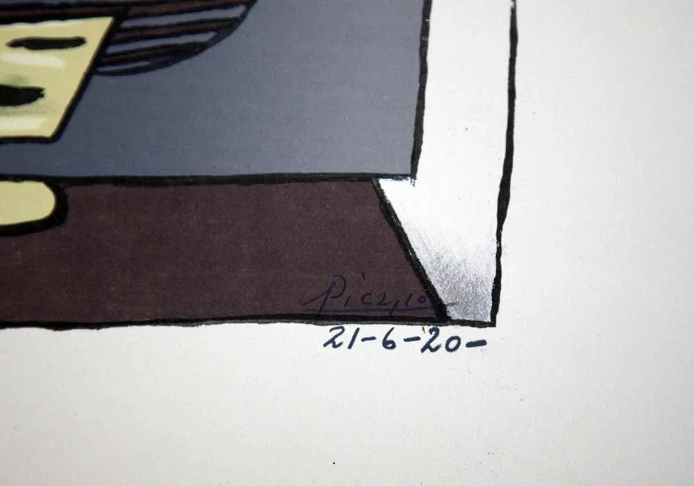 Pablo PICASSO Limited Edition Lithograph - The Basket 1920 | Signed
