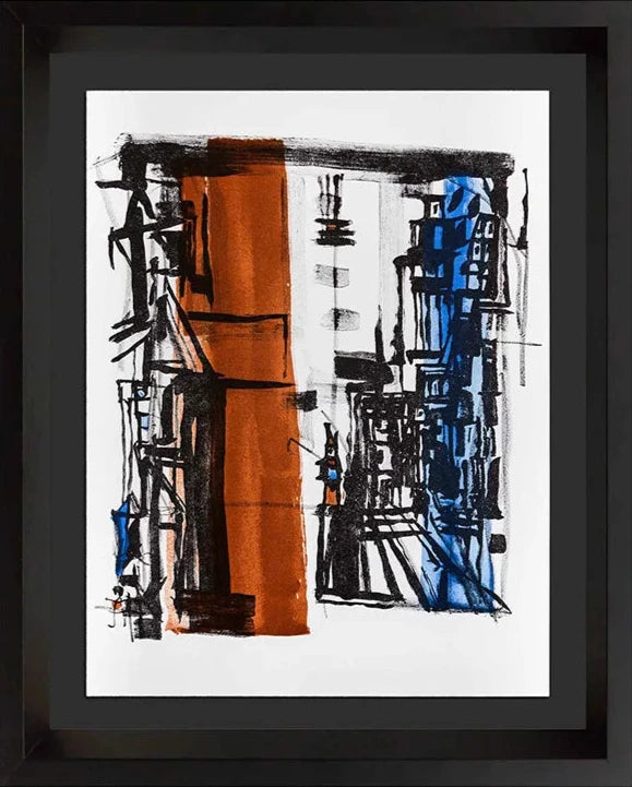 Vieira Da Silva Original Color Ltd. Edition Lithograph 1977
