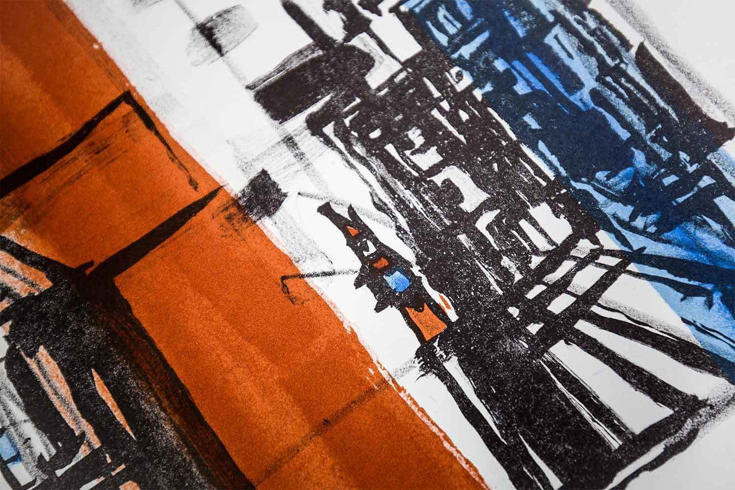 Vieira Da Silva Original Color Ltd. Edition Lithograph 1977